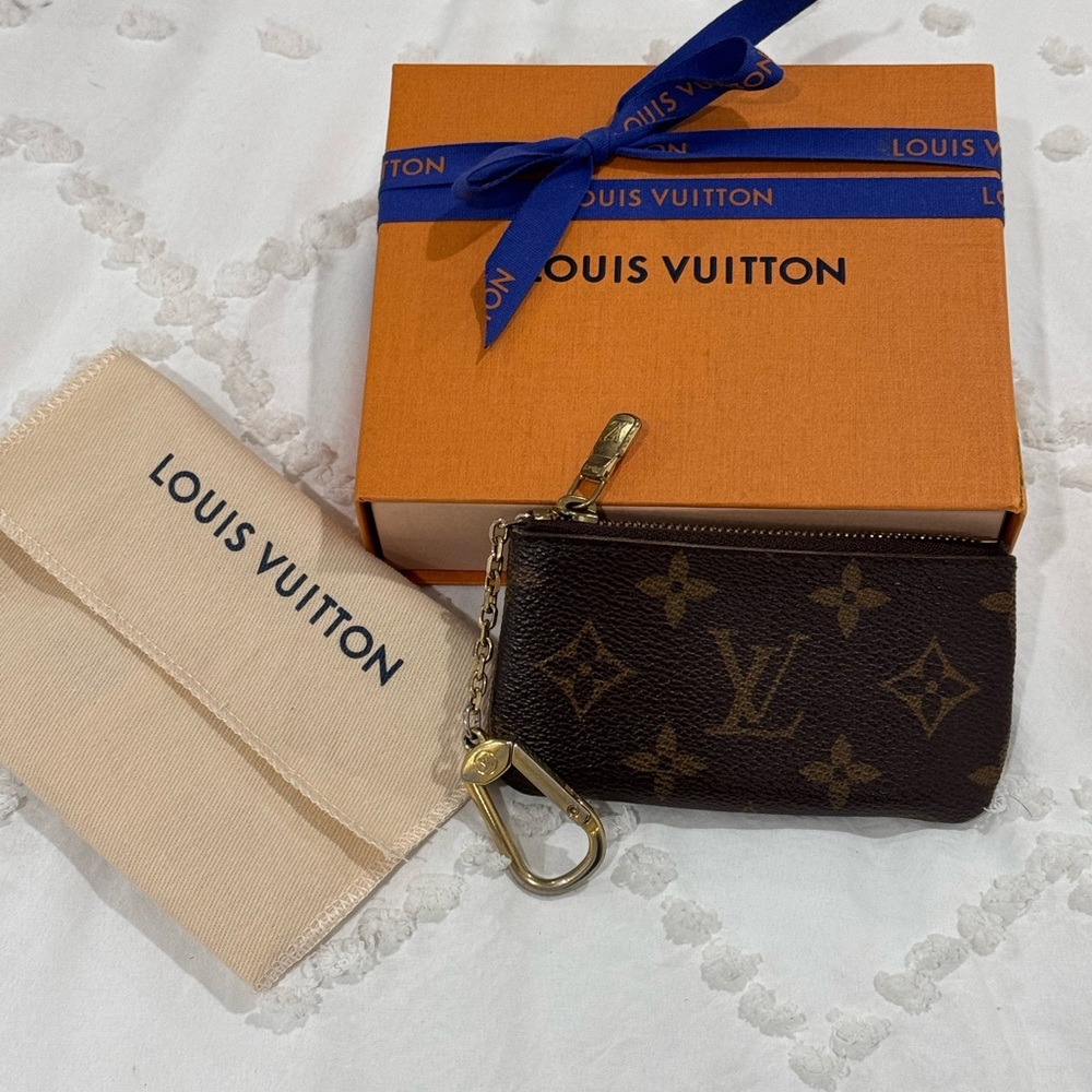 Louis Vuitton Brown Monogram Key Holder